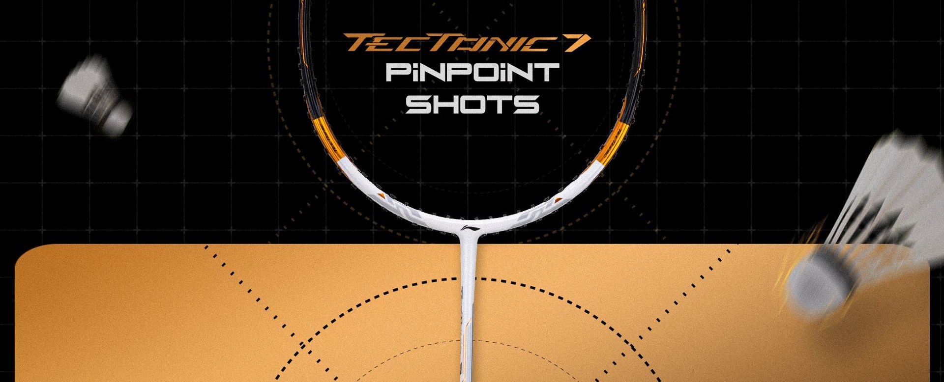 Buy Li-Ning Tectonic 7 Series Badminton Rackets for Pinpoint Shots