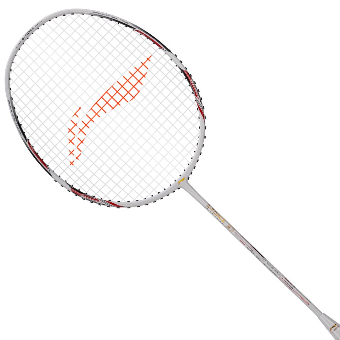 G-Force X5 (White/Red) - Badminton Racket