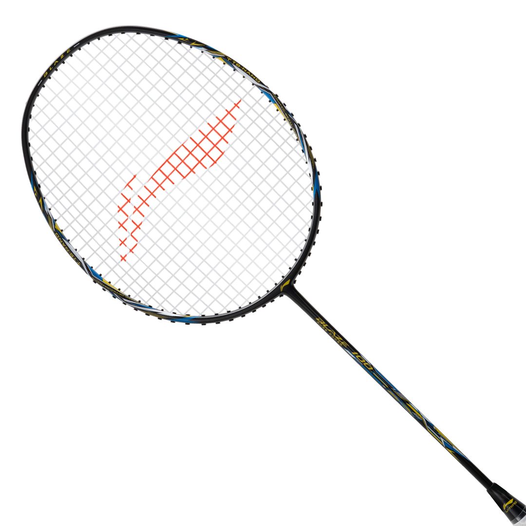 Blaze 100 - Charcoal, Lime, Blue Badminton Racket