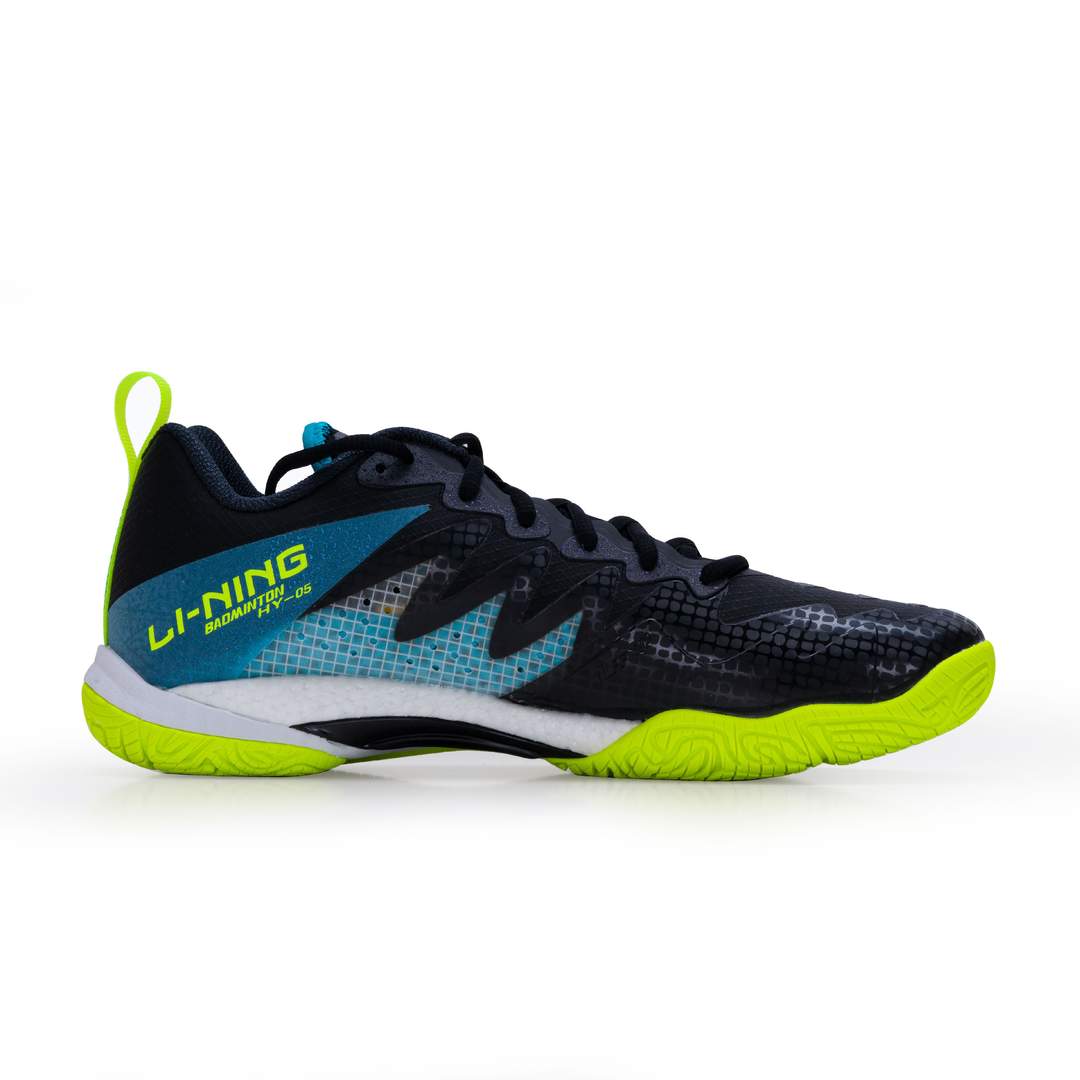 Li-Ning Gyrfalcon 5 lightweight Badminton shoe- Black/ blue
