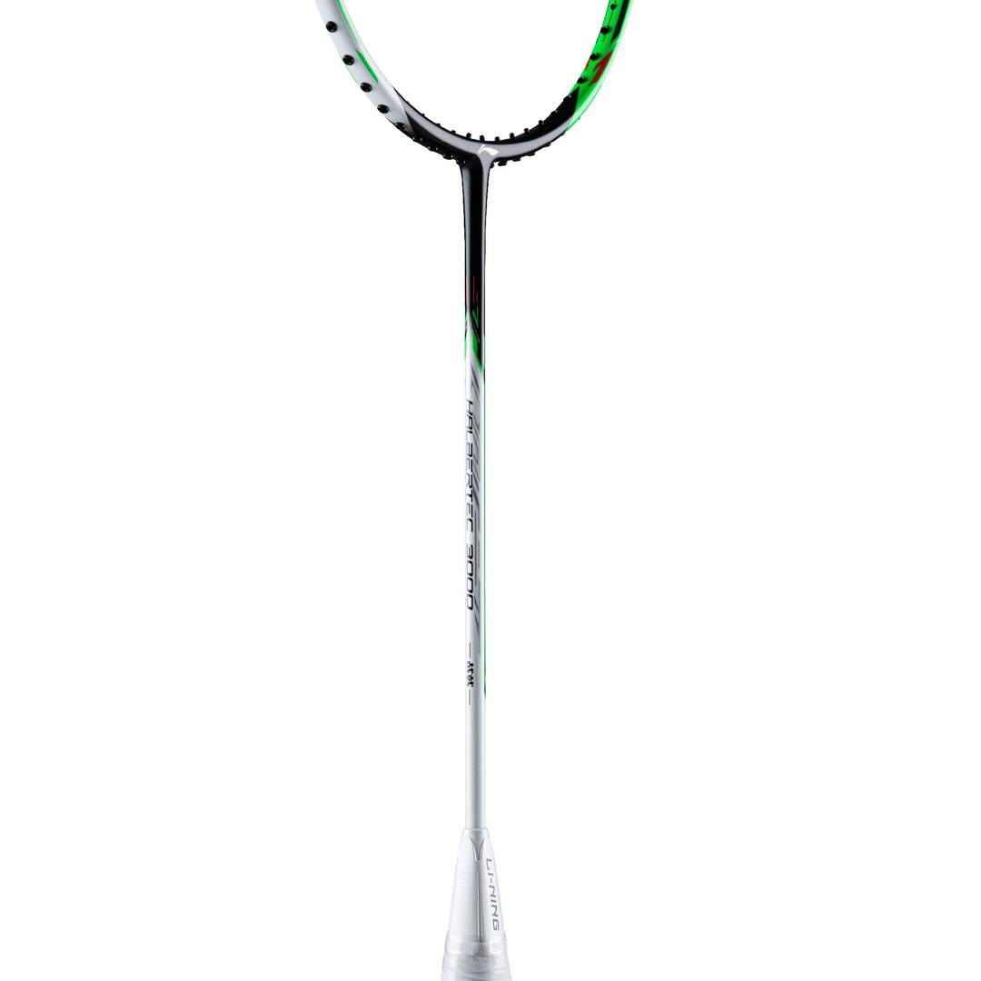 Li-Ning Halbertec 3000 Balanced Badminton Racket - PEARL WHITE/JADE GREEN