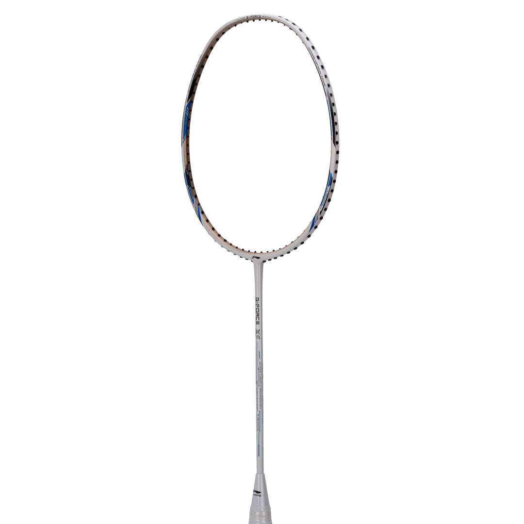 G-Force X5 (White/Blue/Light Stone) - Badminton Racket