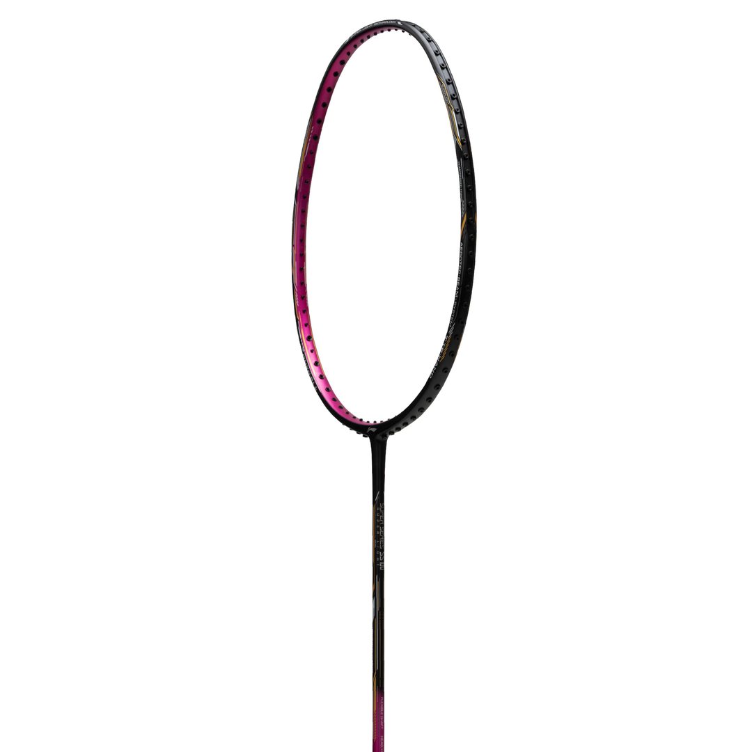 Super Series SS100 (Black/Pink) - Badminton Racket - Side View