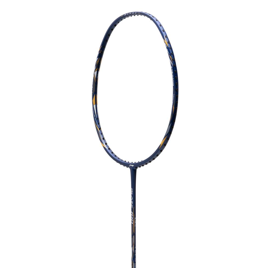 Blaze 100 - Navy, White, Gold Badminton Racket