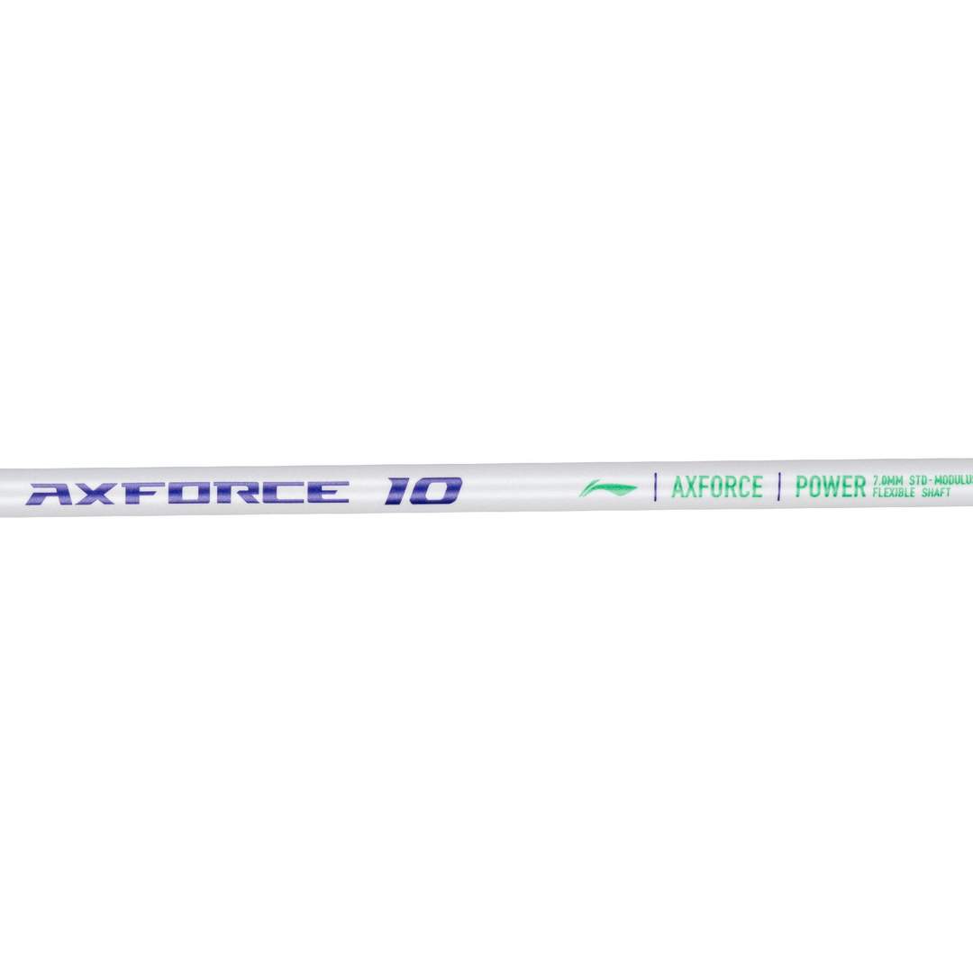 Li-Ning Axforce 10 Badminton Racket [Pearl White]