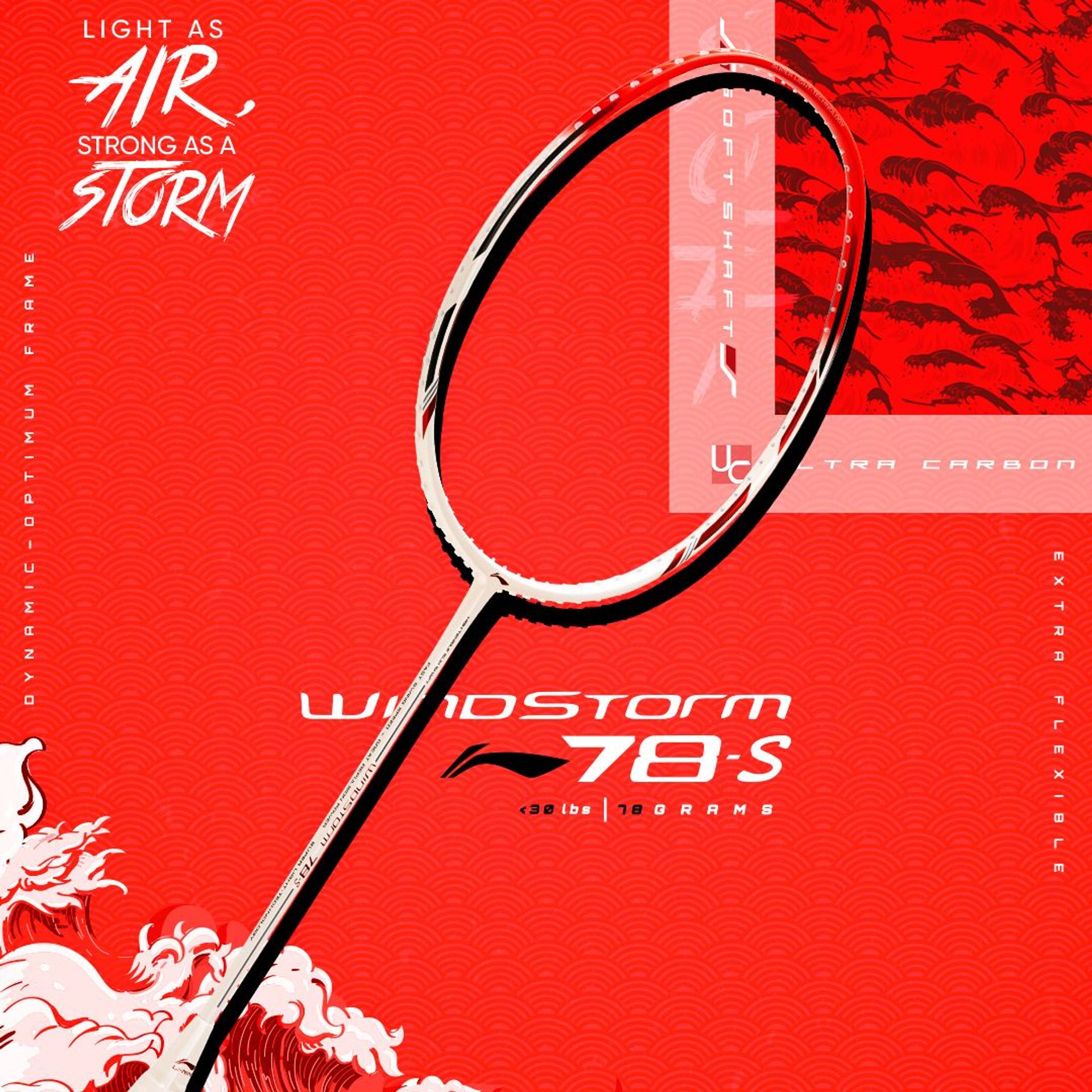 Windstorm 78s Badminton Racket