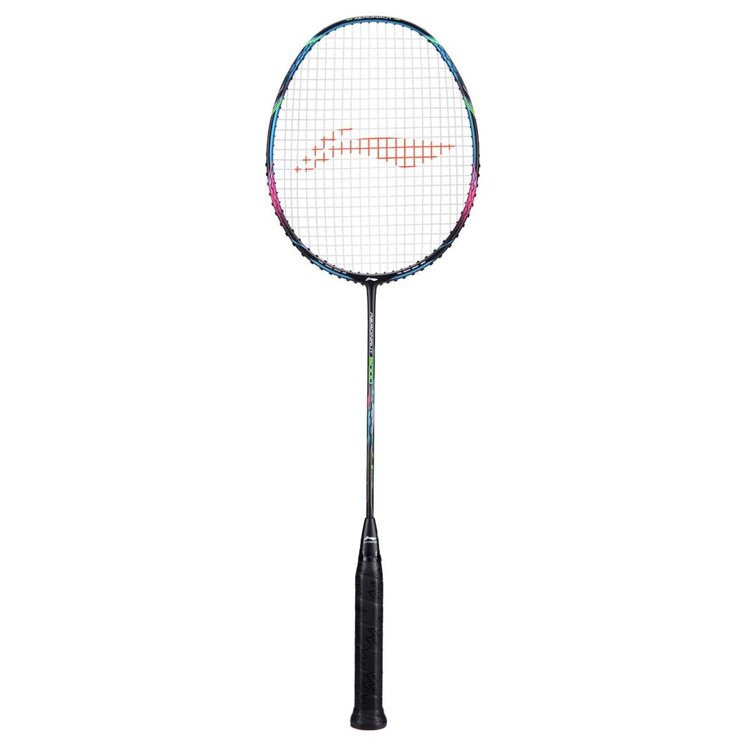 Front view of Aeronaut 5000 Badminton racket by Li-ning studio