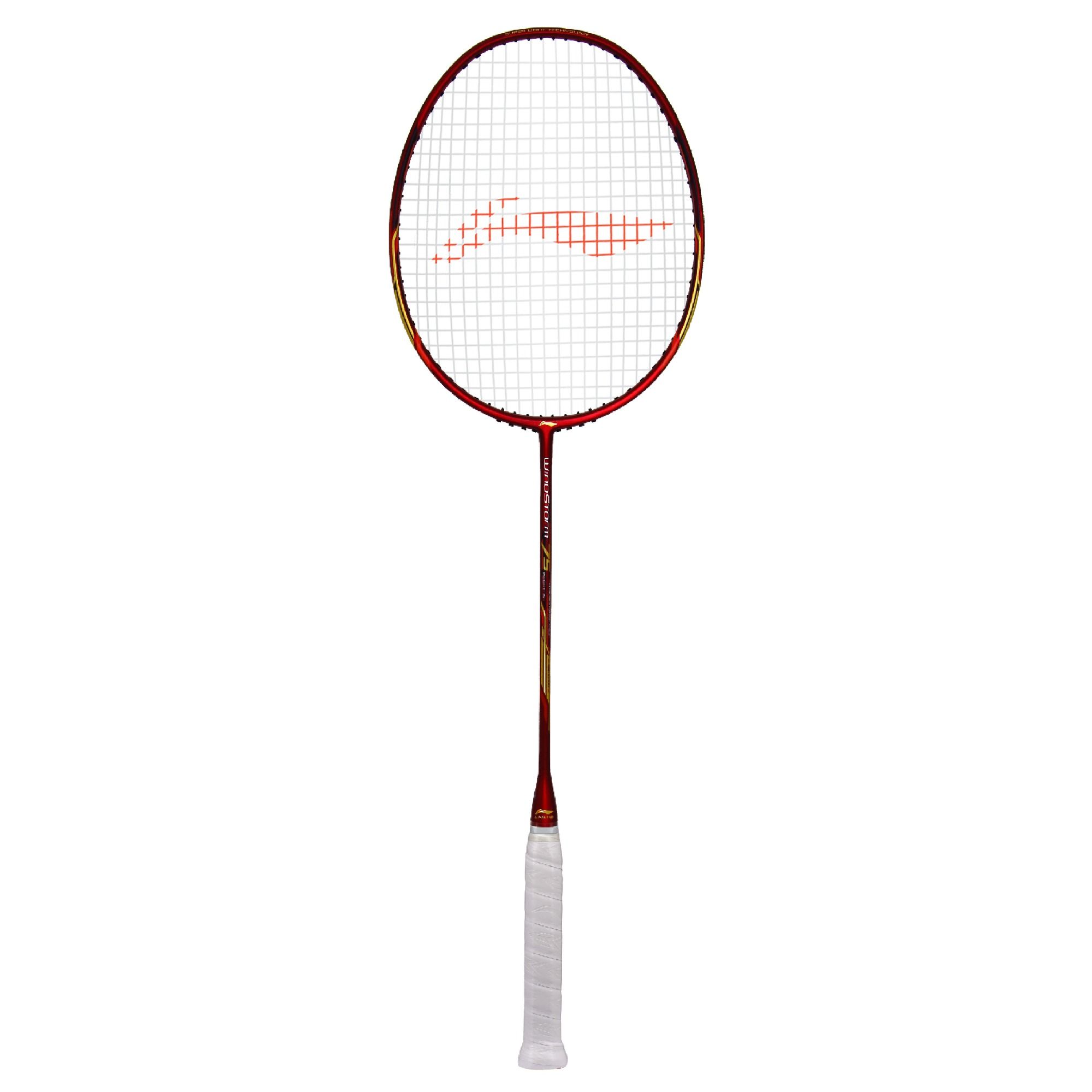 LI-NING Windstorm 75 White Badminton Racket - Unleash Power and Precision