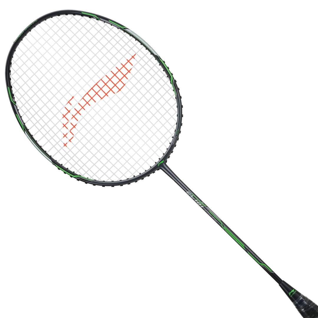 Chen Long 101 Badminton racket in black, green by Li-Ning Studio
