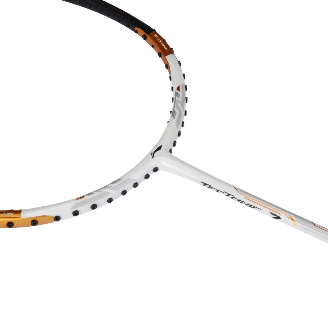 Close up of Tectonic 7 Badminton racket t-joint by Li-ning studio