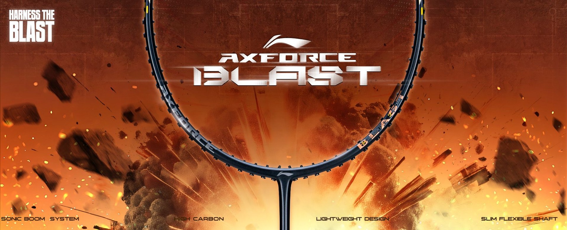 Li-Ning AxForce Blast Badminton Racket 