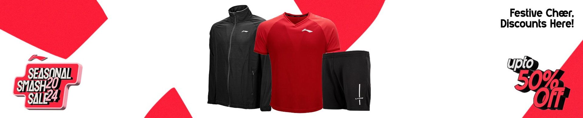 Grab Upto 50% off on Li-Ning Apparels