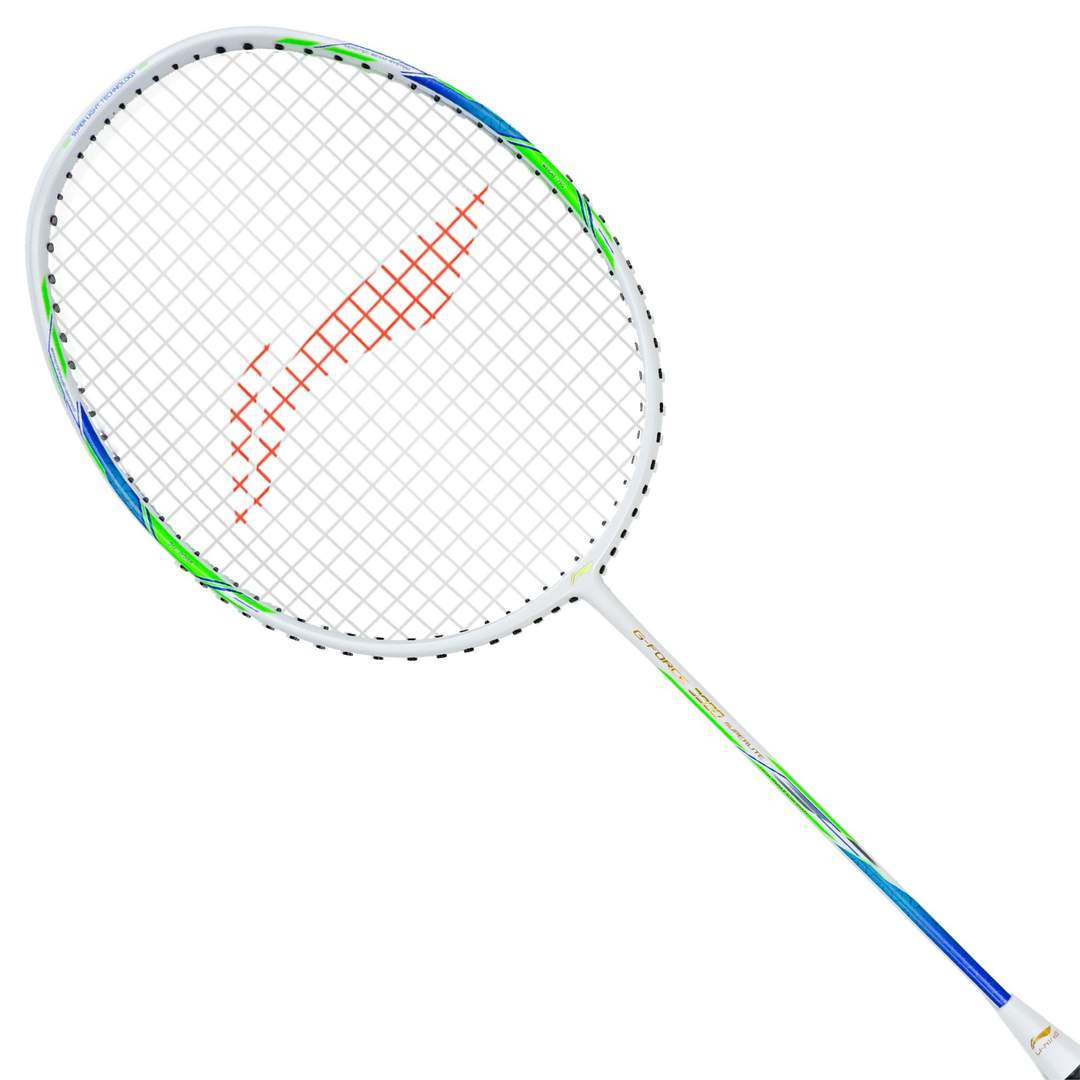 G-Force 3900 Superlite Badminton racket in white, blue by Li-ning studio