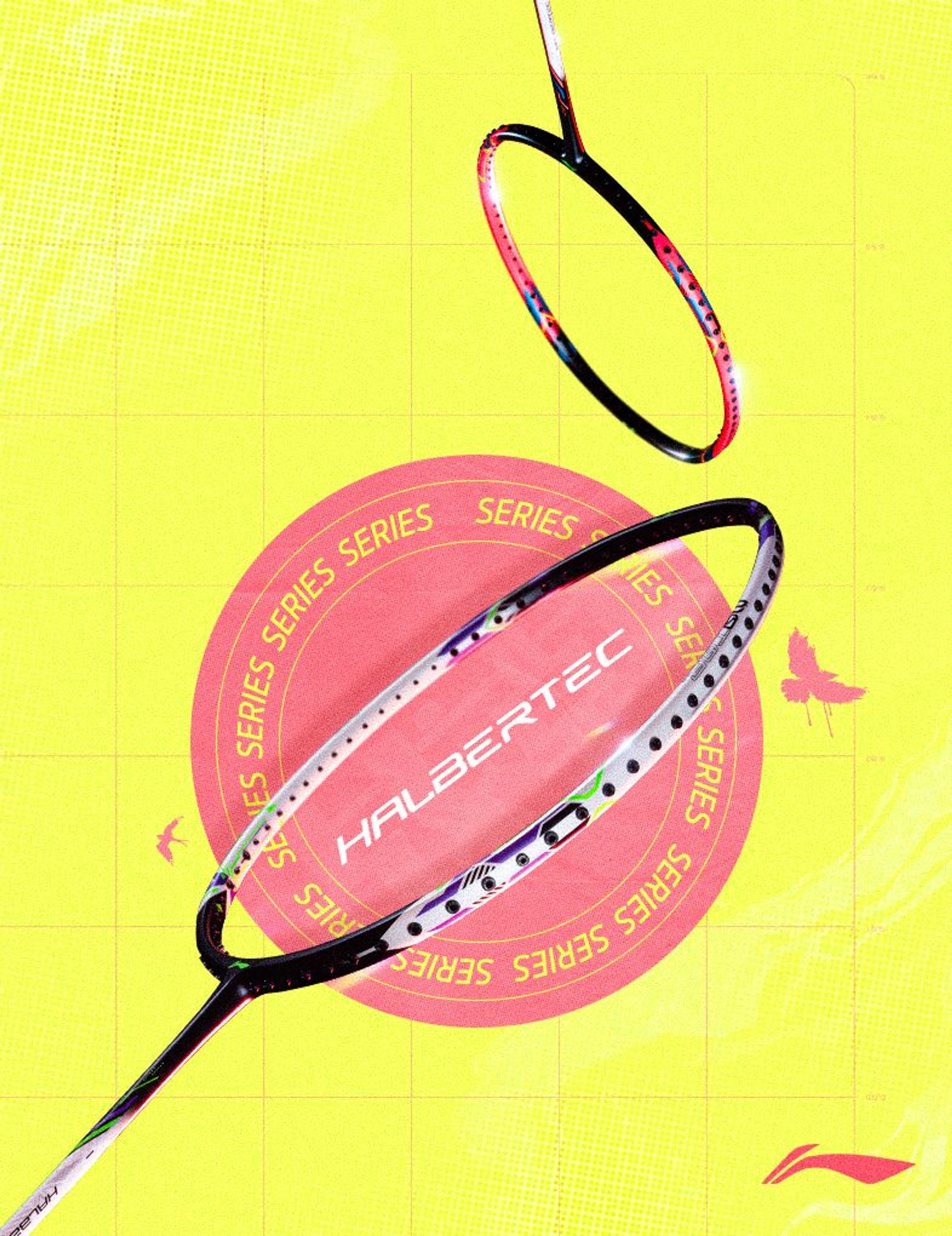 Li-Ning Halbertec Series Badminton Rackets