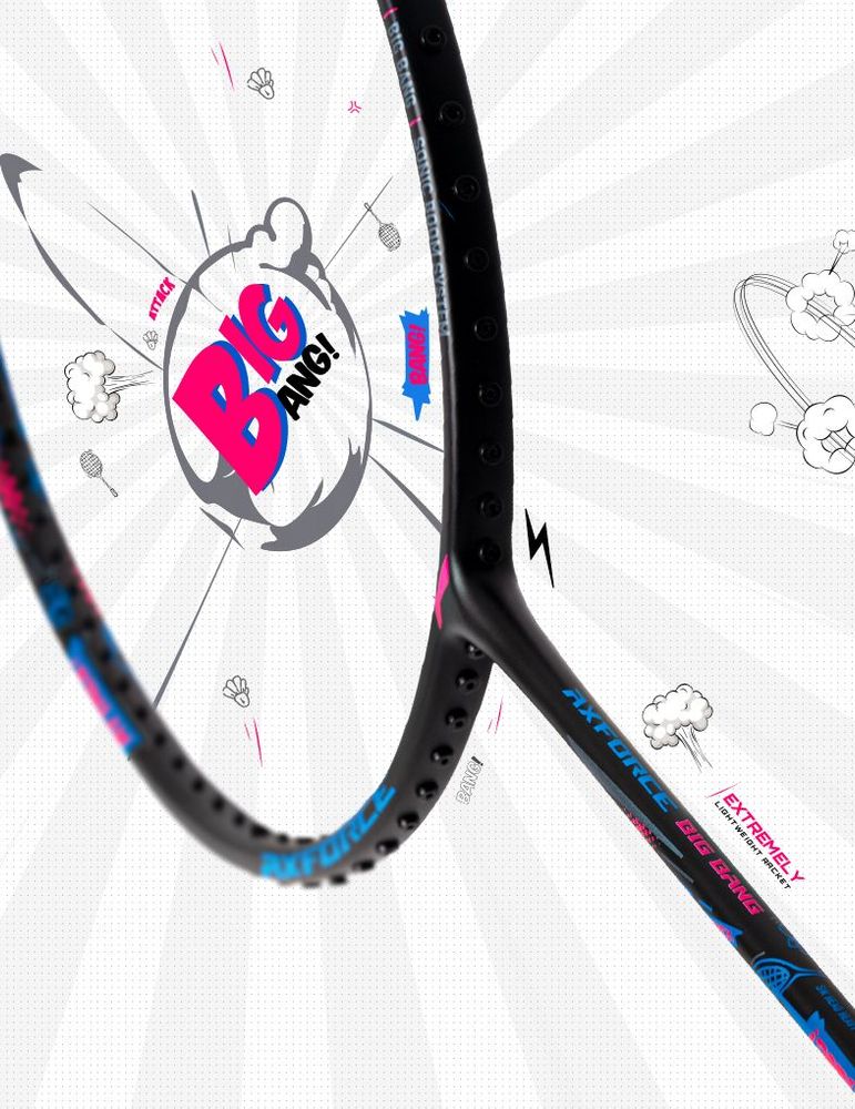 LI-NING リーニン バドミントンラケット AXフォースビッグバン