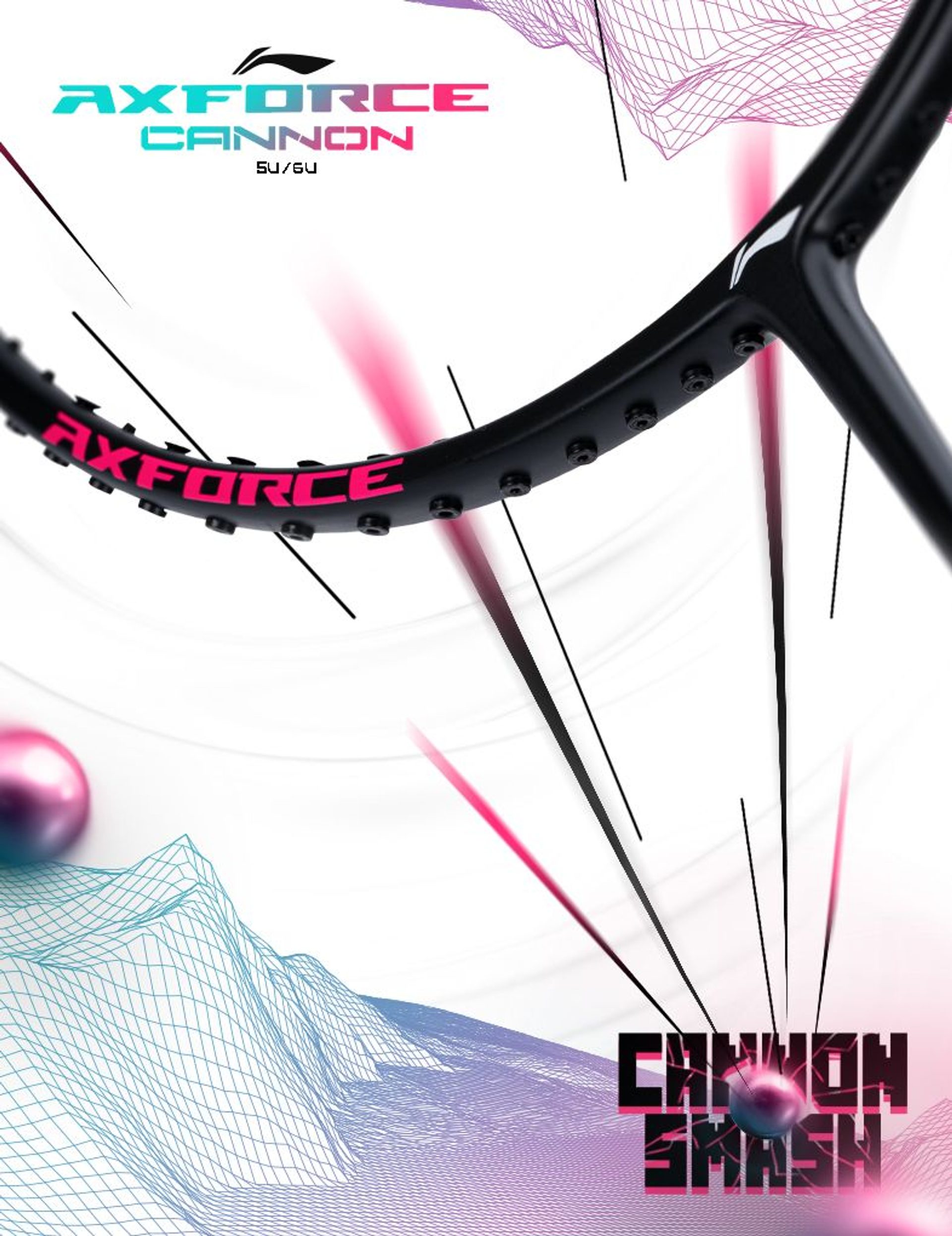 Axforce Cannon - Badminton racket
