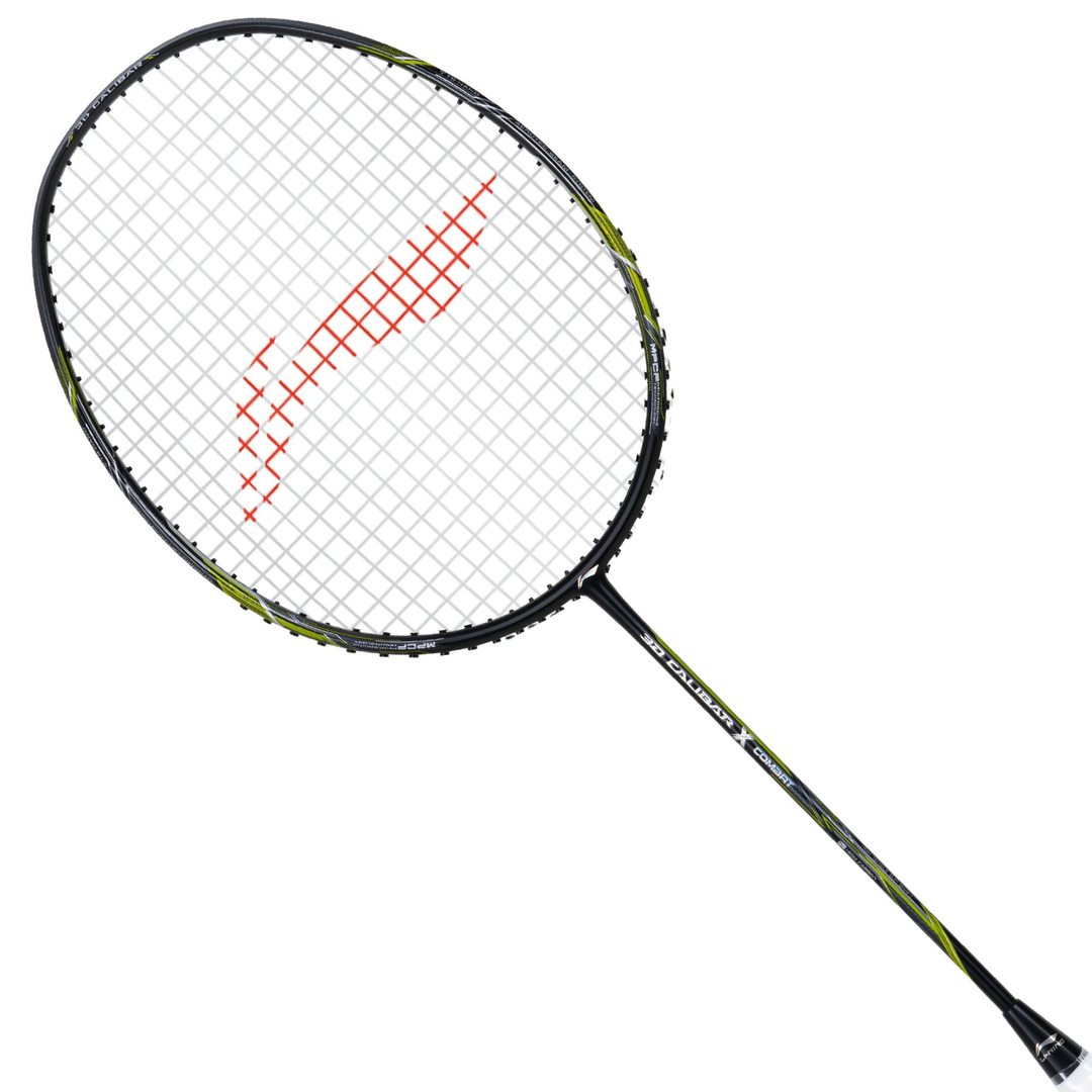 3D Calibar X Combat-Black/Lime - Badminton Racket