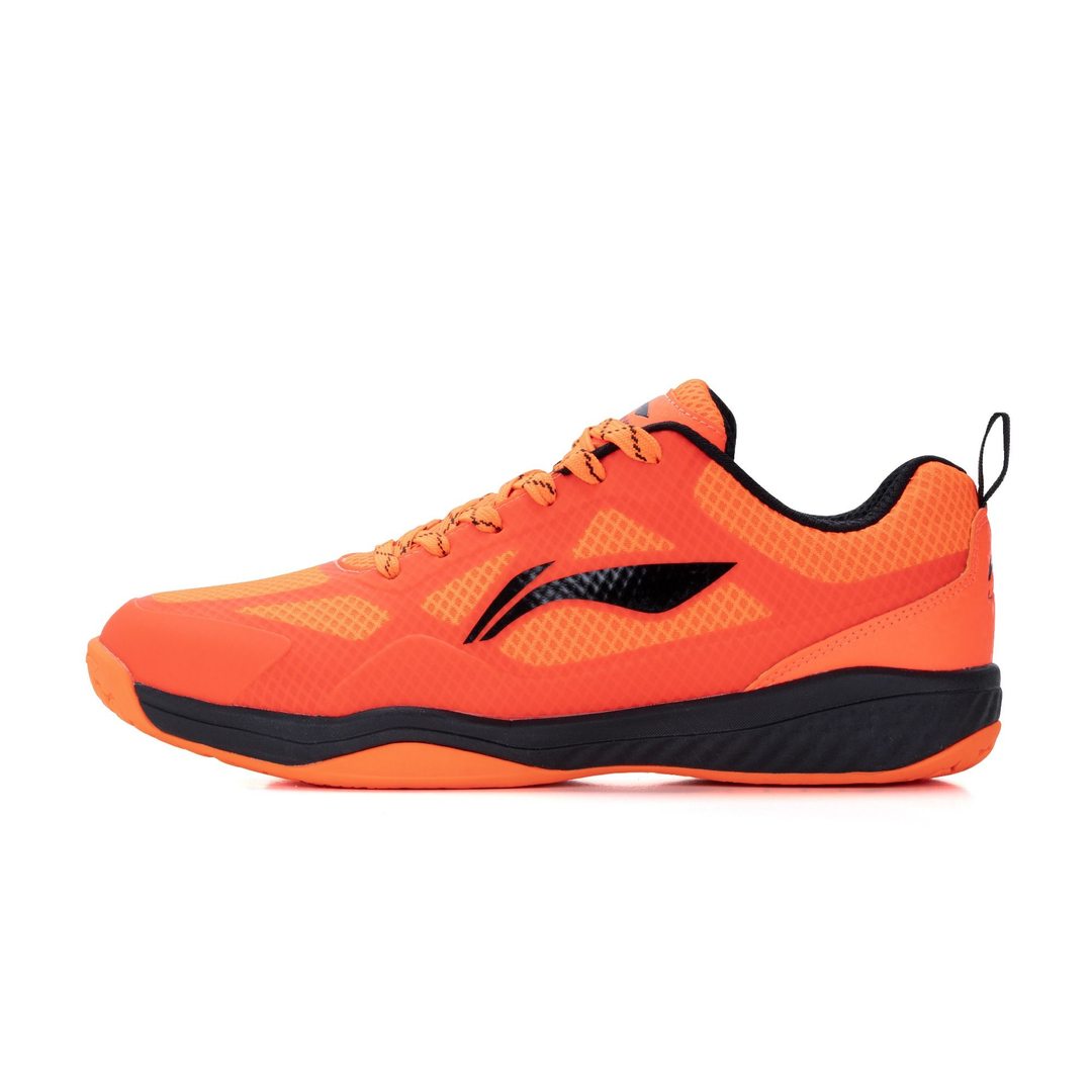Li-Ning Ultra Pro Badminton Shoe-Orange/black