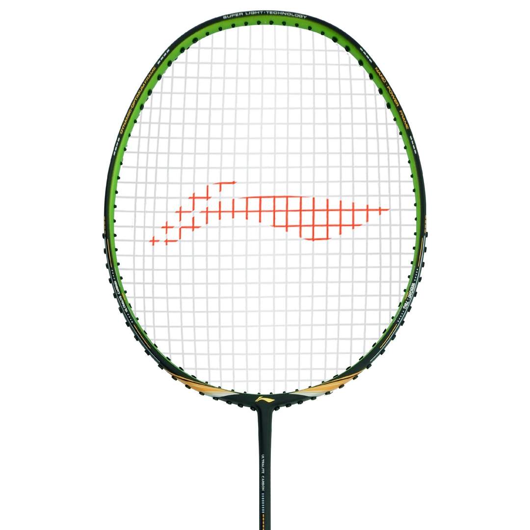 Close up of Wind lite 700  Badminton racket head by Li-ning studio