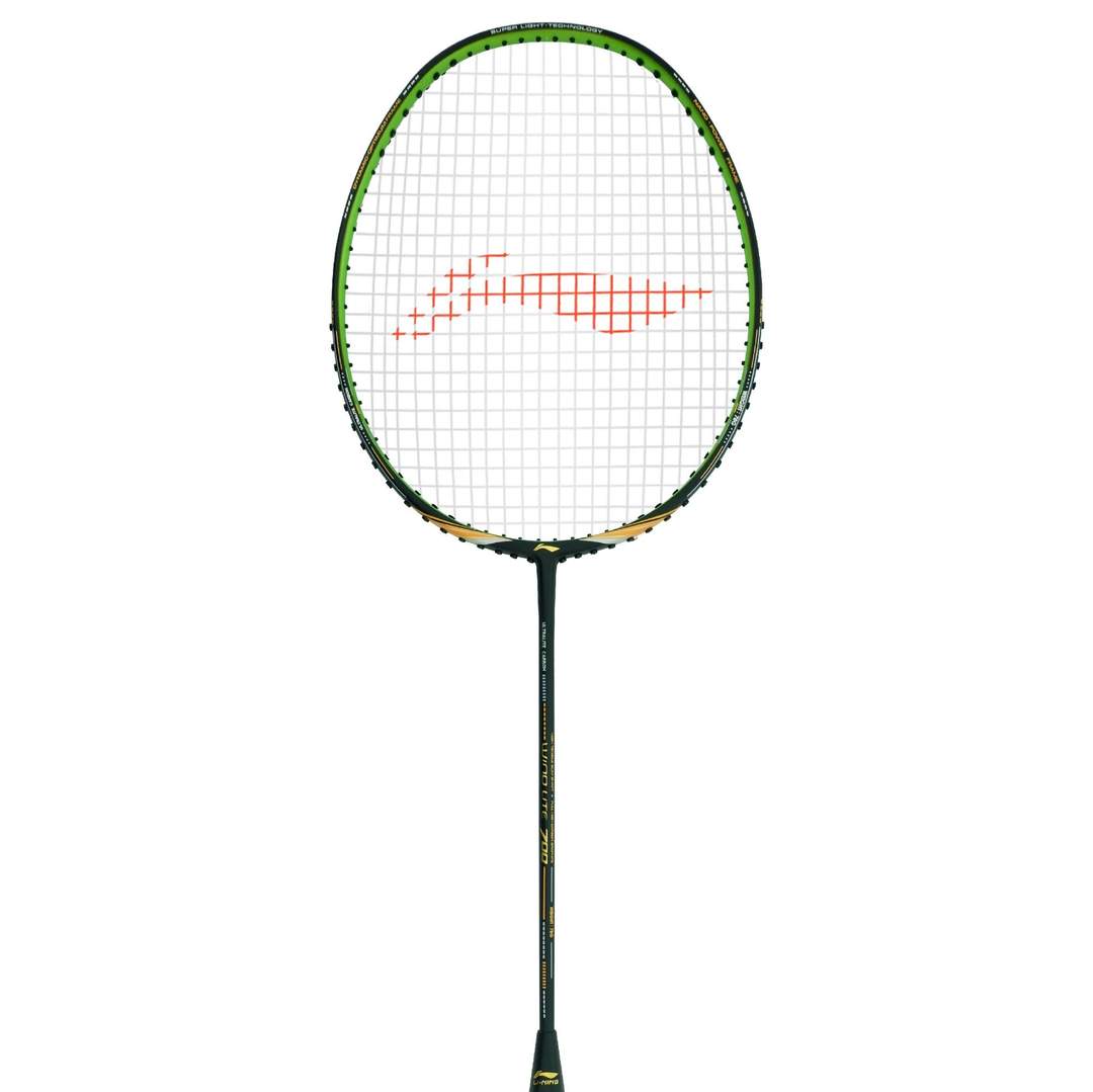 Close up of Wind lite 700  Badminton racket by Li-ning studio