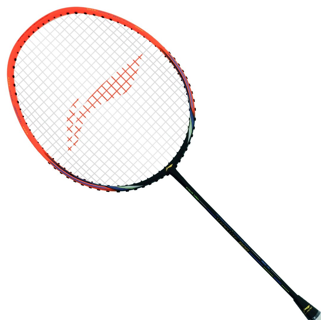 Wind lite 800 Badminton racket in black, orange by Li-ning studio