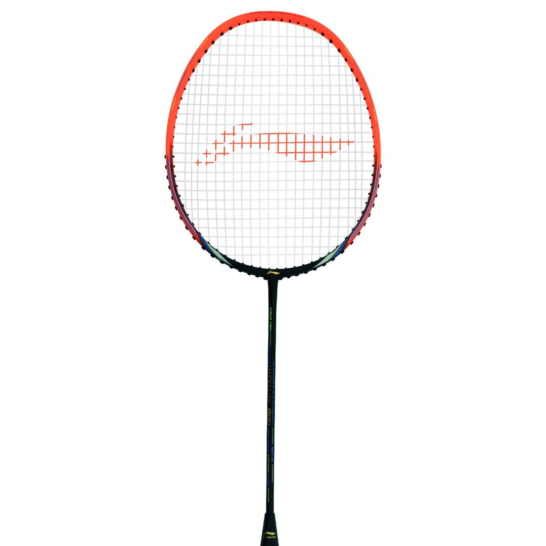 Close up of Wind lite 800 Badminton racket by Li-ning studio